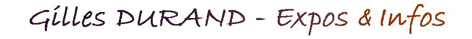 Gilles DURAND - Peintre, Aquarelles, Expositions et Informations
